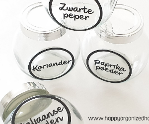 VINYL LABELS - KRUIDENSTICKERS