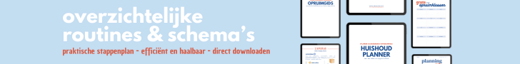huishoudplanner, opruimboek