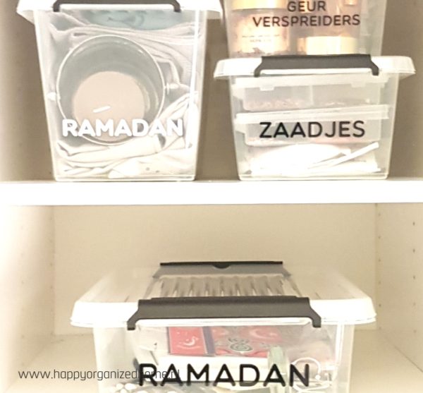 VINYL STICKERS VOOR OPBERGBOXEN - Afbeelding 4